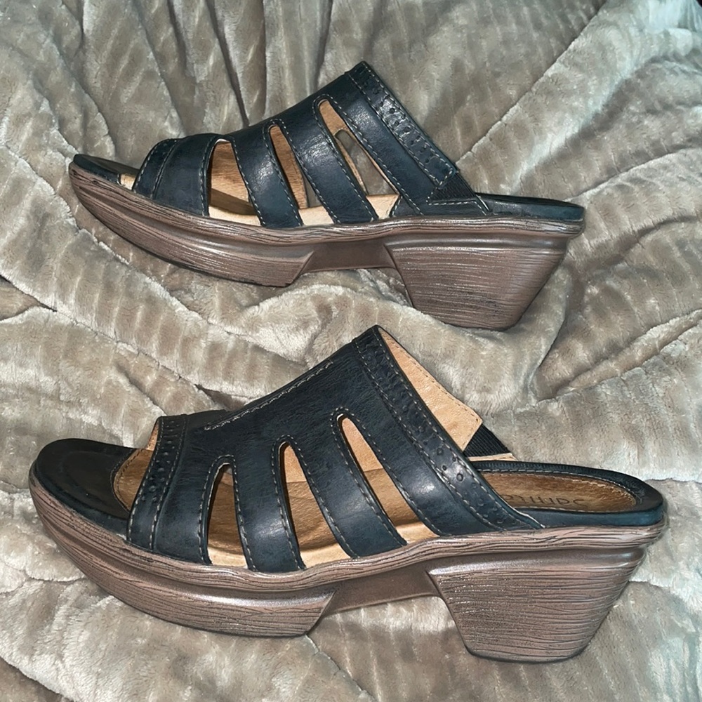 Sanita 9/EU39 leather Sandals made in Portugal - Picture 13 of 17